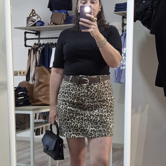 MINI FALDA ANIMAL PRINT